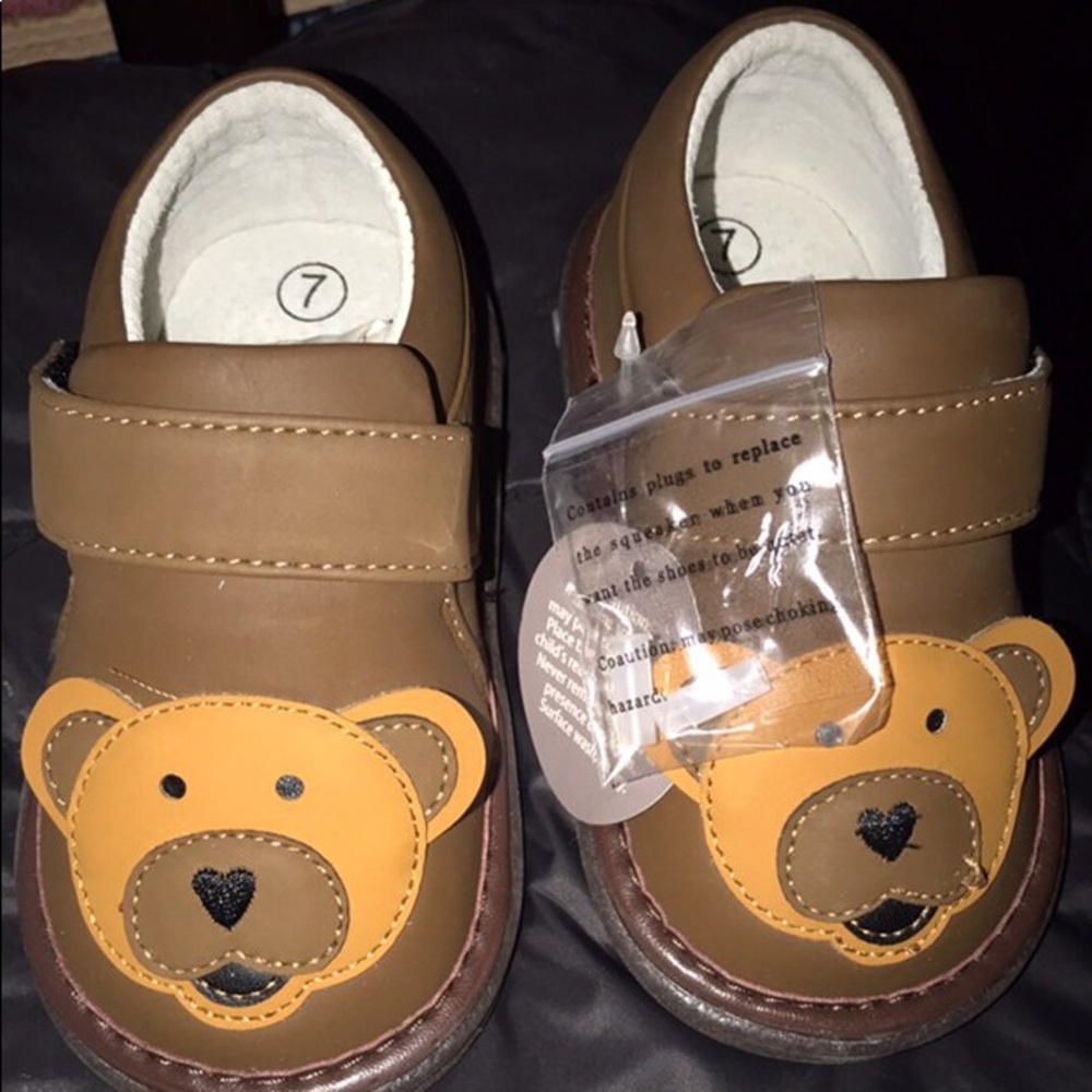 Wee squeak bear shoes